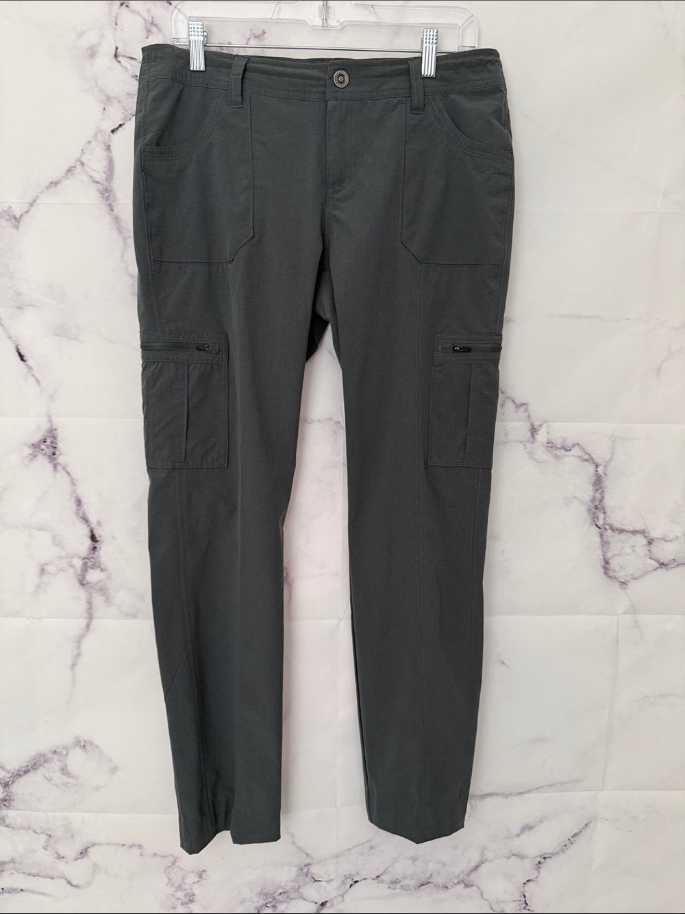 KUHL dark gray cargo pants size 10